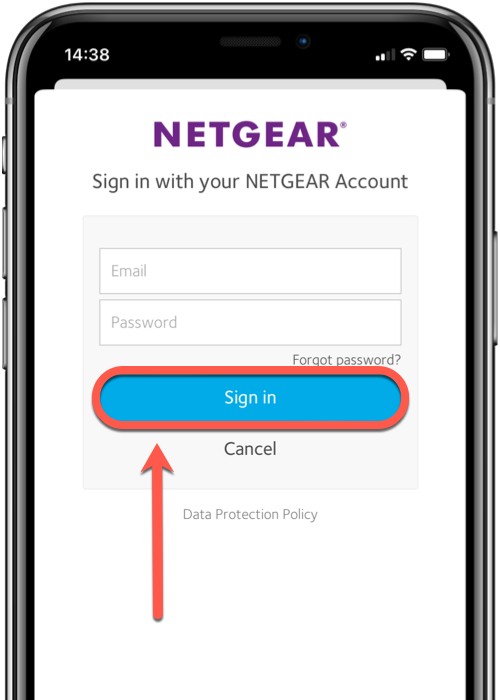 Install NETGEAR Armor iOS