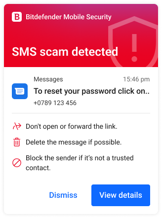 SMS protection