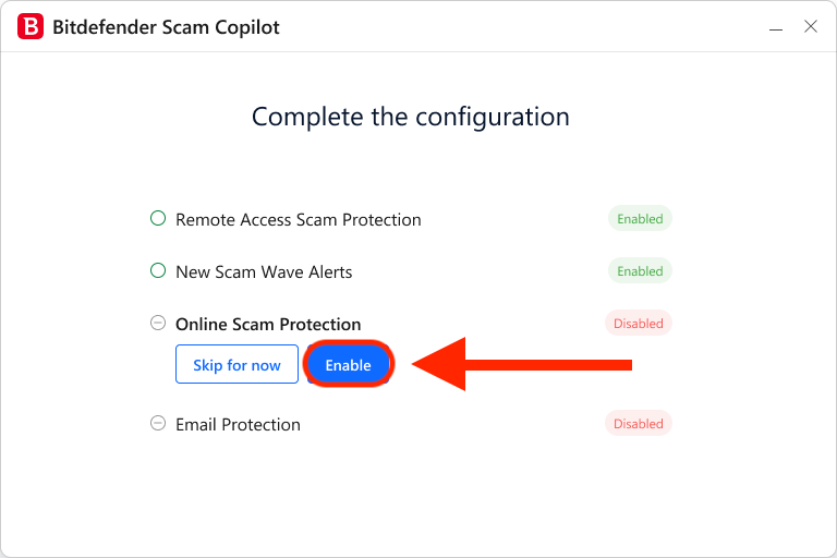 Online Scam Protection